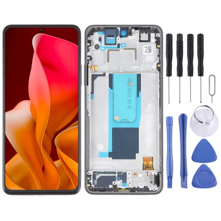 Cheap For Xiaomi 11i 5G 2022 LCD Screen Digitizer Full Assembly with Frame 1 Year Warranty