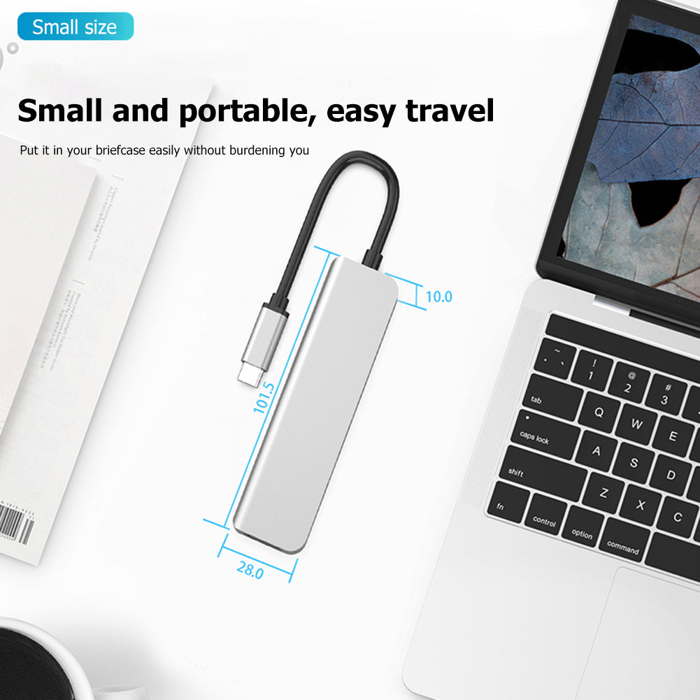 typec five-in-one expansion dock mobile phone tablet computer converter game machine hdmi docking station usb hub