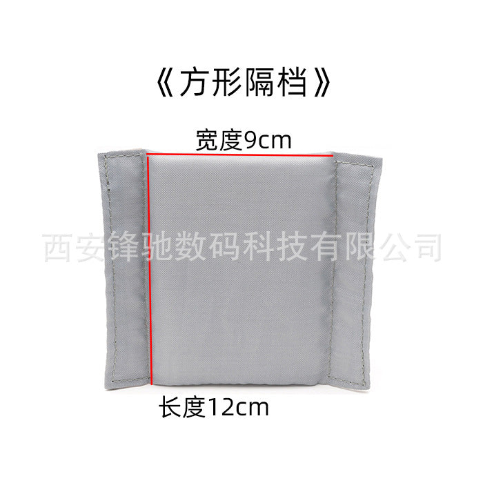 Cross-border camera bag camera bag partition shock pad partition split block wholesale thickened cushion buckle pad