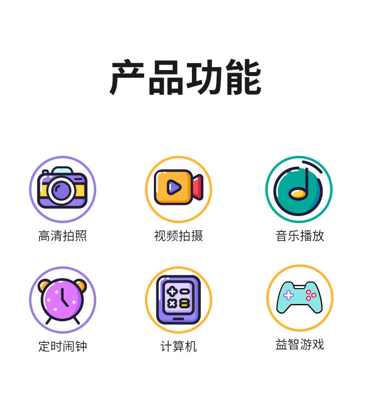 Cross-border New Product Amazon Children's Mobile Phone Camera Toy HD Photo Video Christmas Holiday Gift Wholesale