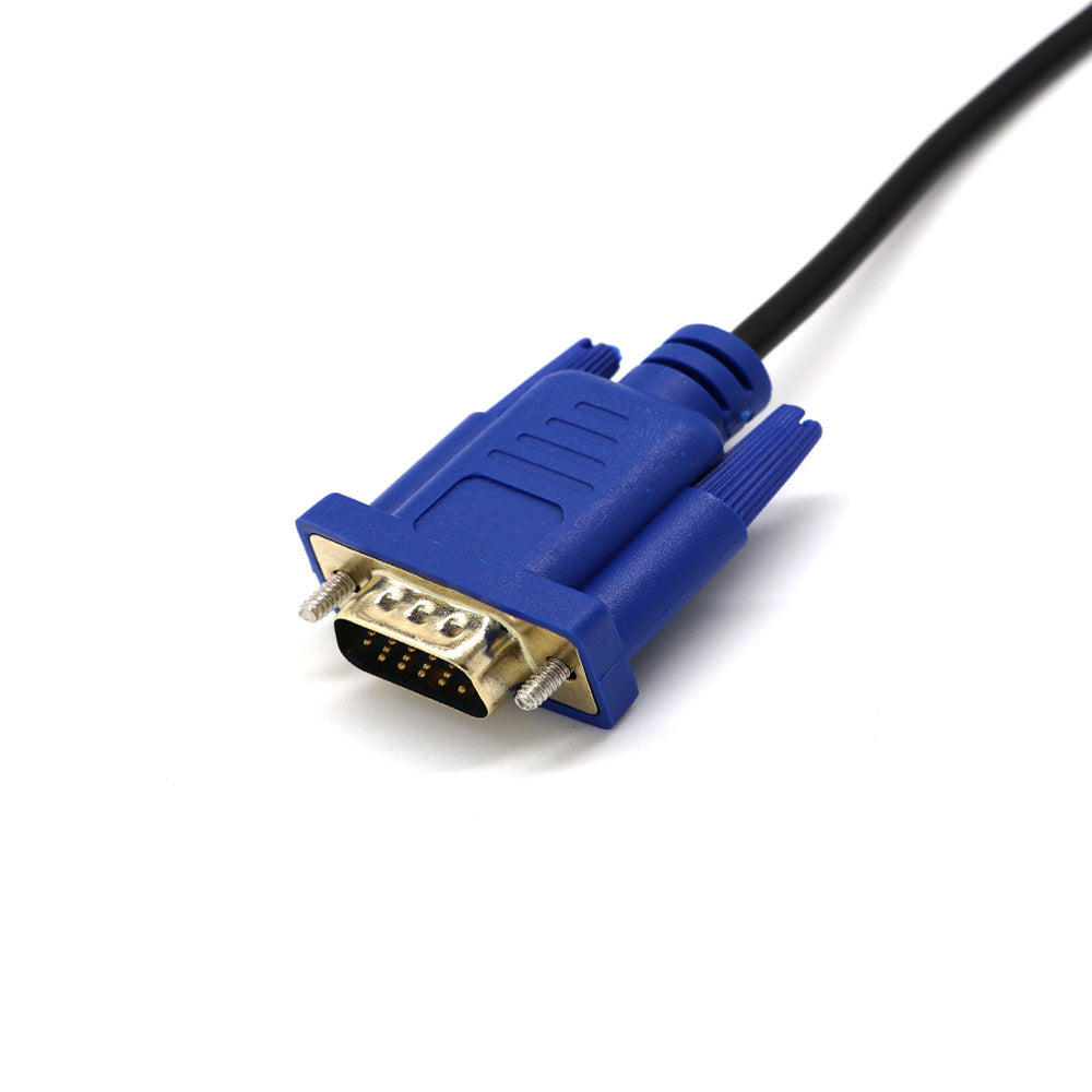 HDMI to Vga Hd Conversion Cable HDMI to Vga Player Dvd Connected to Tv Cable Without Network and Ring