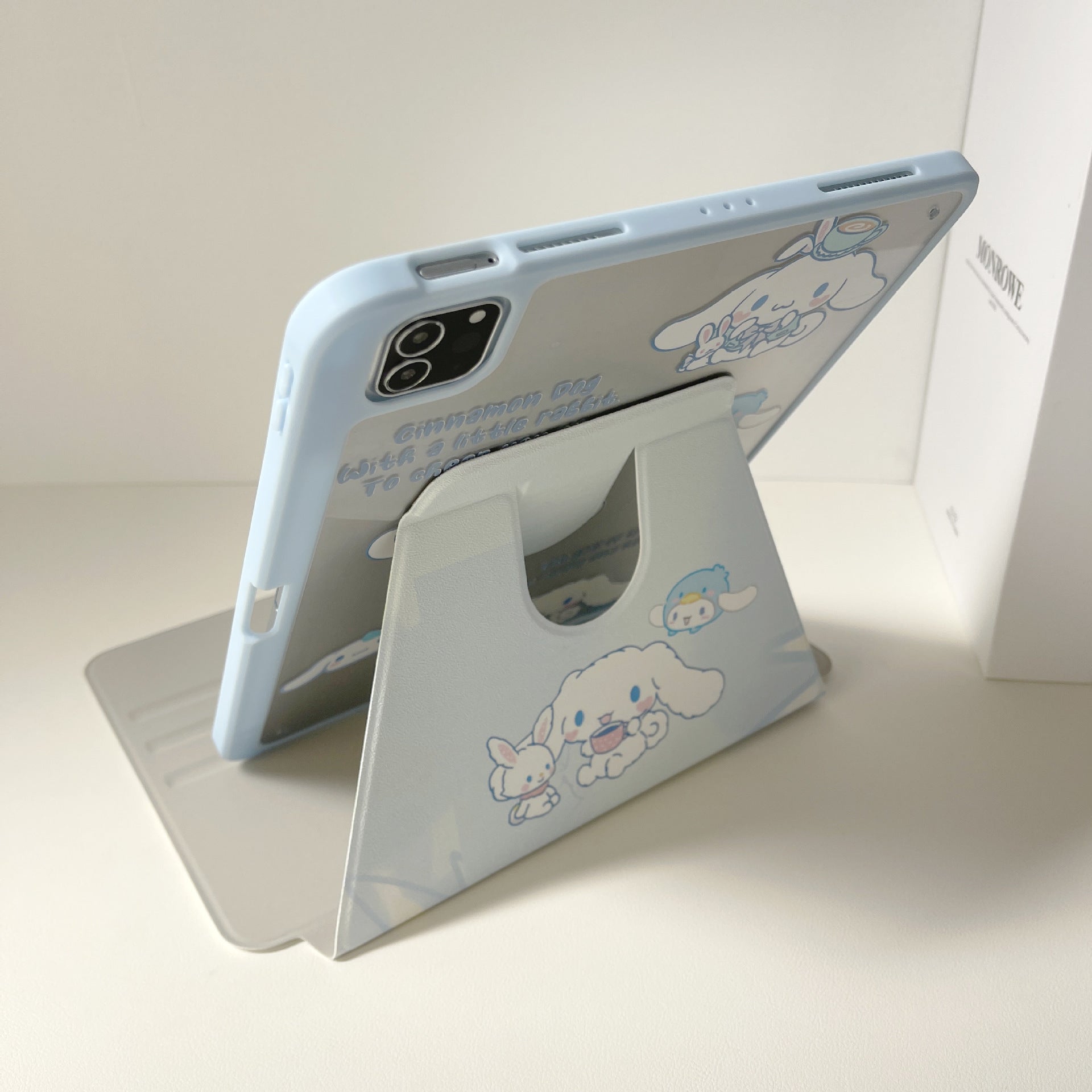 Suitable for ipadair7 flat protective cover pro11 inch cartoon painted 9 generation mini76 acrylic 10/11 generation