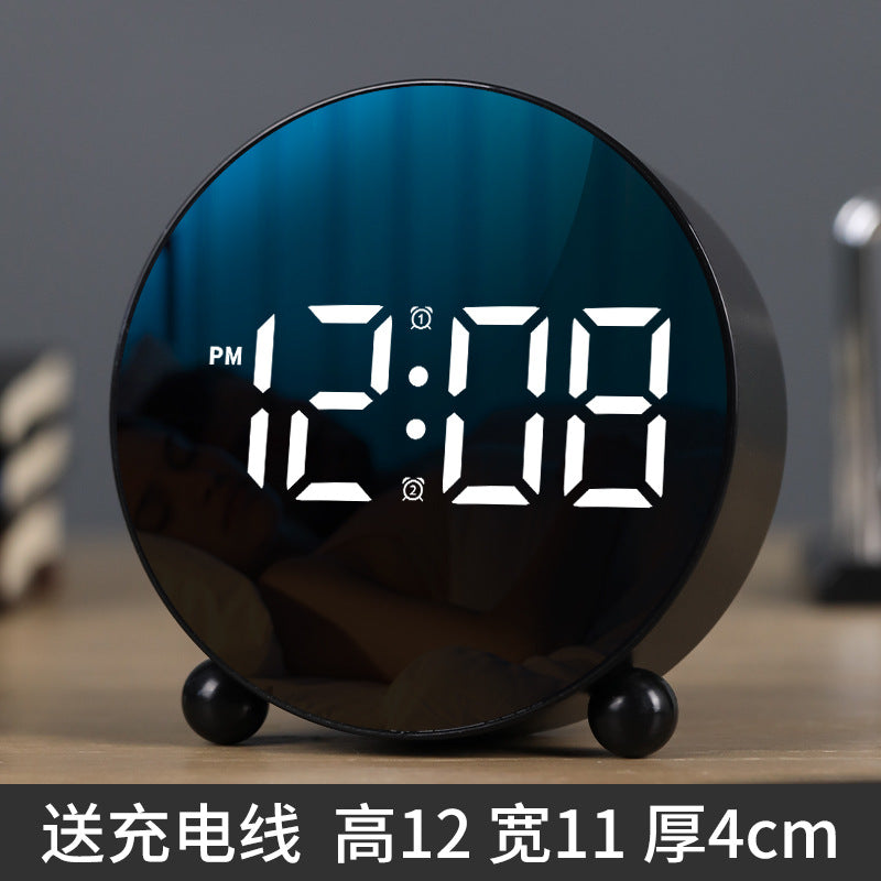 Cross-Border Alarm Clock, Simple Electronic Clock, Led Clock, Home Bedside Clock, Temperature Clock, Plastic Clock