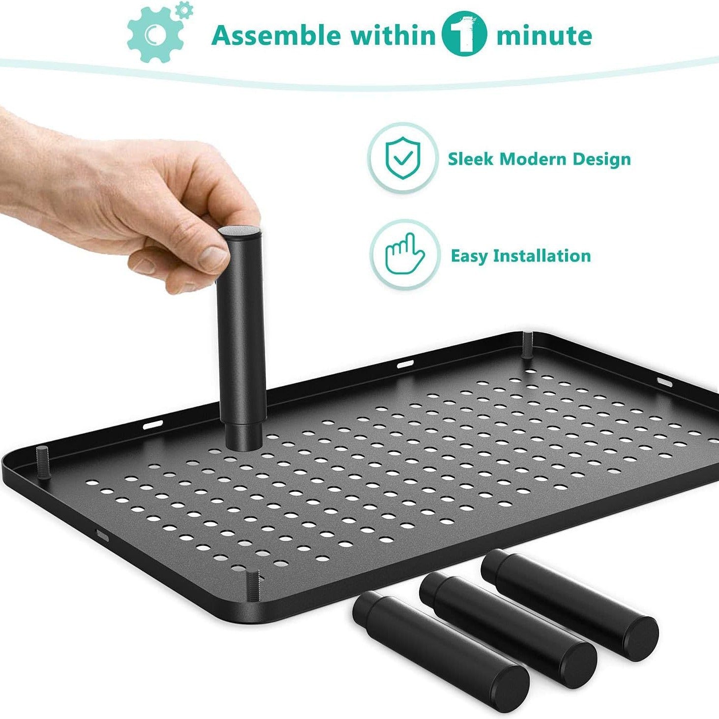 Cross-Border Monitor Computer Stand, Adjustable Height Laptop Desktop Base, Storage Rack, Height-Increasing Stand