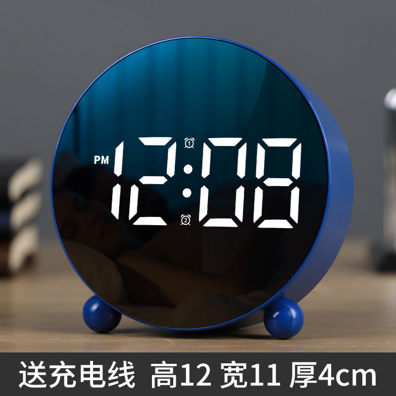 Cross-Border Alarm Clock, Simple Electronic Clock, Led Clock, Home Bedside Clock, Temperature Clock, Plastic Clock