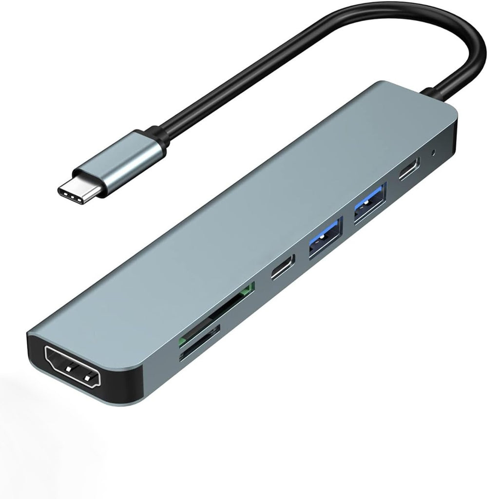 typec docking station hd4K mobile phone tablet computer switch game machine multi-function usb seven-in-one docking station