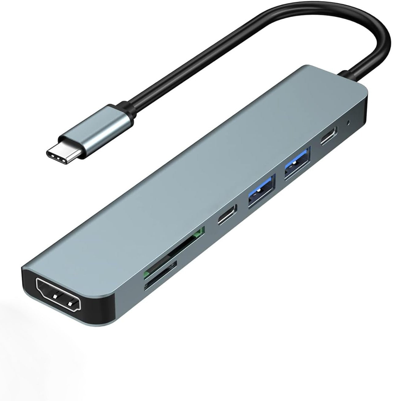 typec docking station hd4K mobile phone tablet computer switch game machine multi-function usb seven-in-one docking station