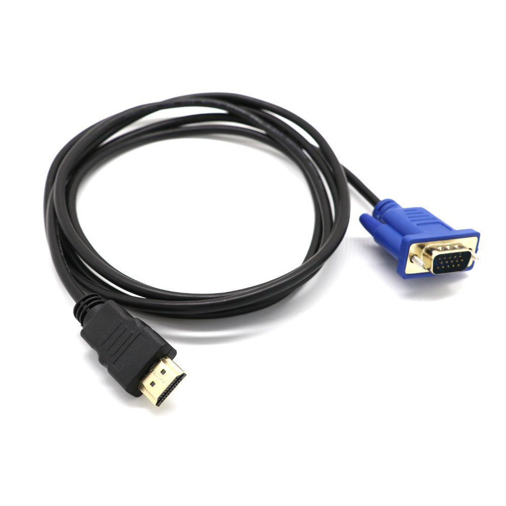 HDMI to Vga Hd Conversion Cable HDMI to Vga Player Dvd Connected to Tv Cable Without Network and Ring