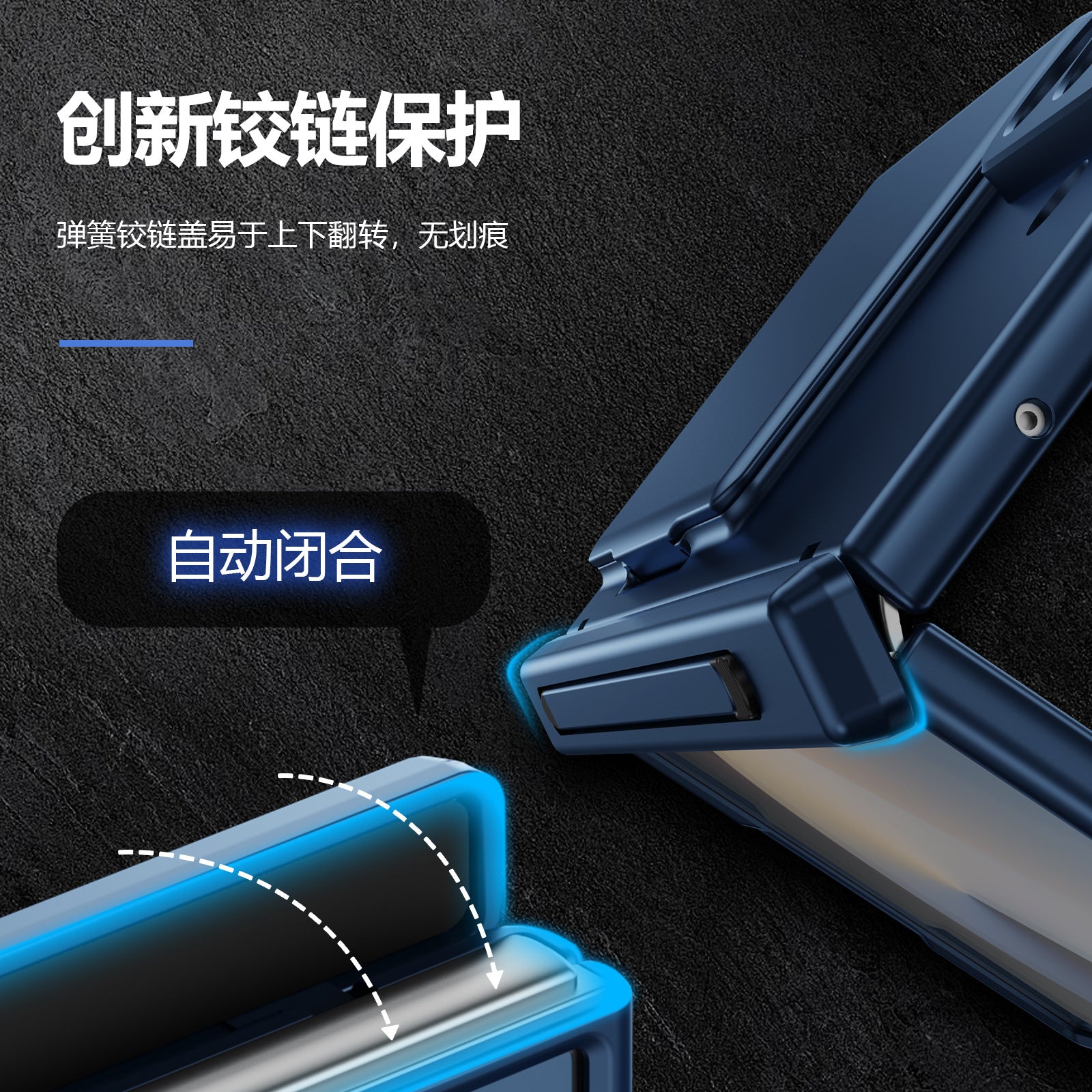 Cross-Border Applicable in Europe and America, Samsung Zfold8 Phone Case with Card Holder, Pen Slot, Folding Stand, Fold7/6/5 Protective Cover