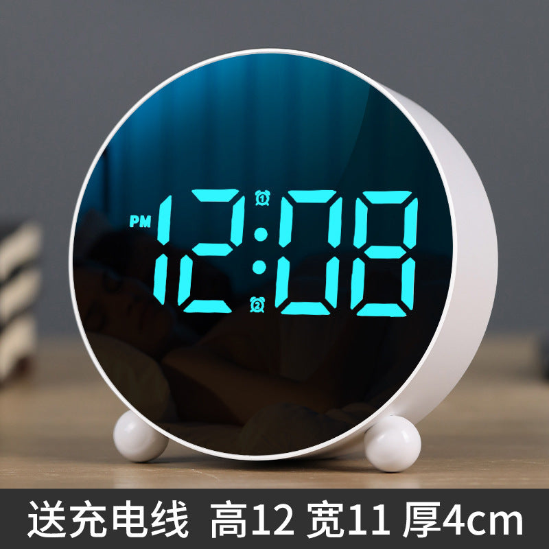 Cross-Border Alarm Clock, Simple Electronic Clock, Led Clock, Home Bedside Clock, Temperature Clock, Plastic Clock