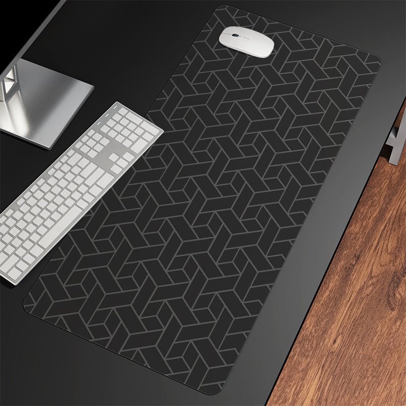 Simple Japanese mouse pad oversized electronic keyboard pad thermal transfer thick rubber wrist mouse pad wholesale