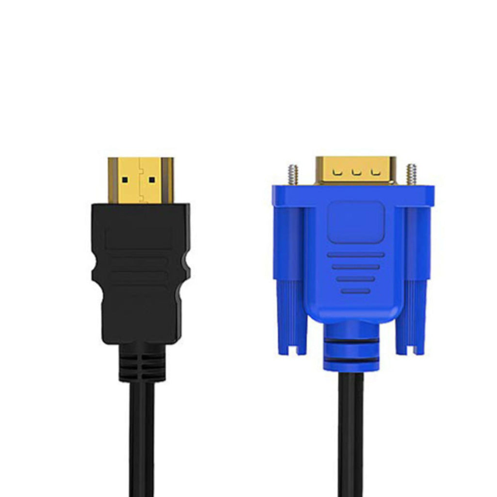 HDMI to Vga Hd Conversion Cable HDMI to Vga Player Dvd Connected to Tv Cable Without Network and Ring