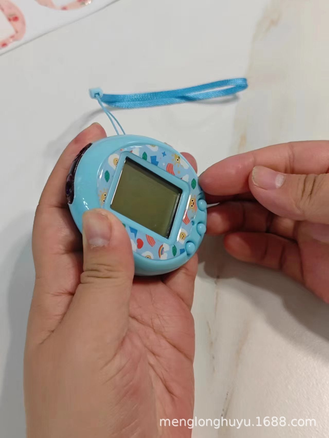 Dream Moon Elf Electronic Pet Machine Tuo Ma Ge Zi Foreign Trade Cross-border Educational Pocket Online Dating Communication Charging Edition