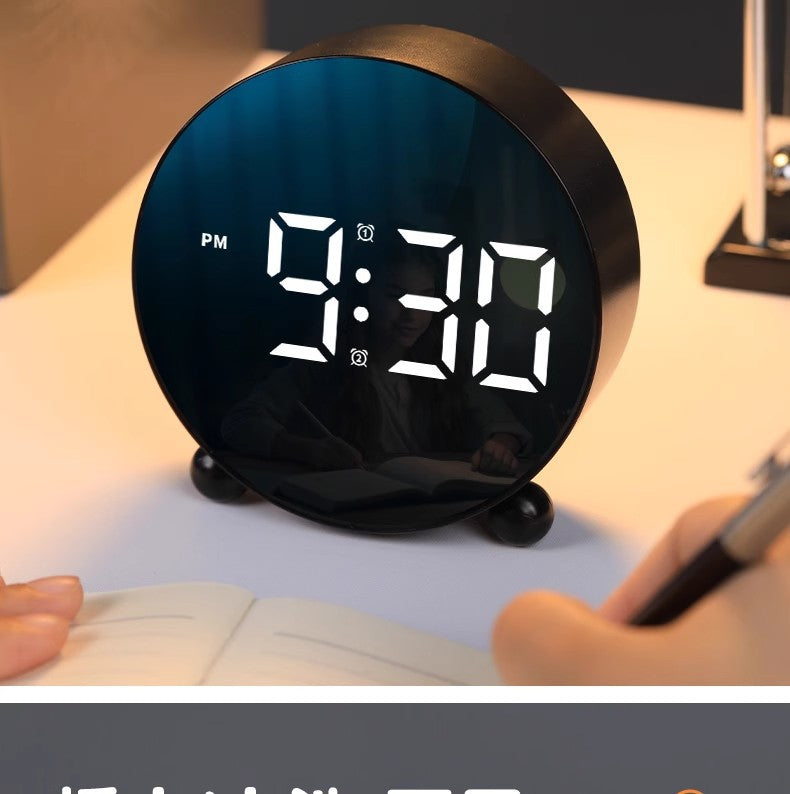Cross-Border Alarm Clock, Simple Electronic Clock, Led Clock, Home Bedside Clock, Temperature Clock, Plastic Clock
