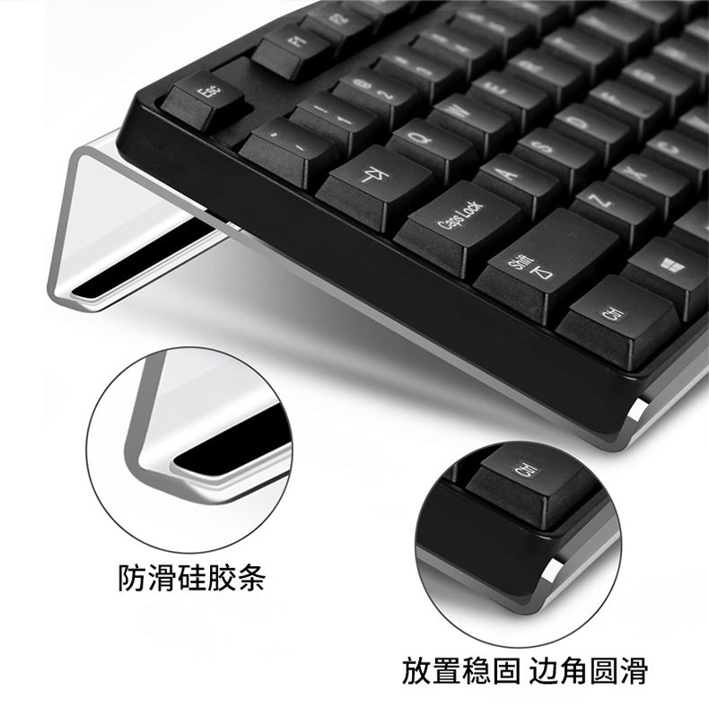 Ergonomic Keyboard Stand Increased Z-Shaped Keyboard Stand Desktop Stand Tilted Transparent Acrylic Keyboard Tray Bracket