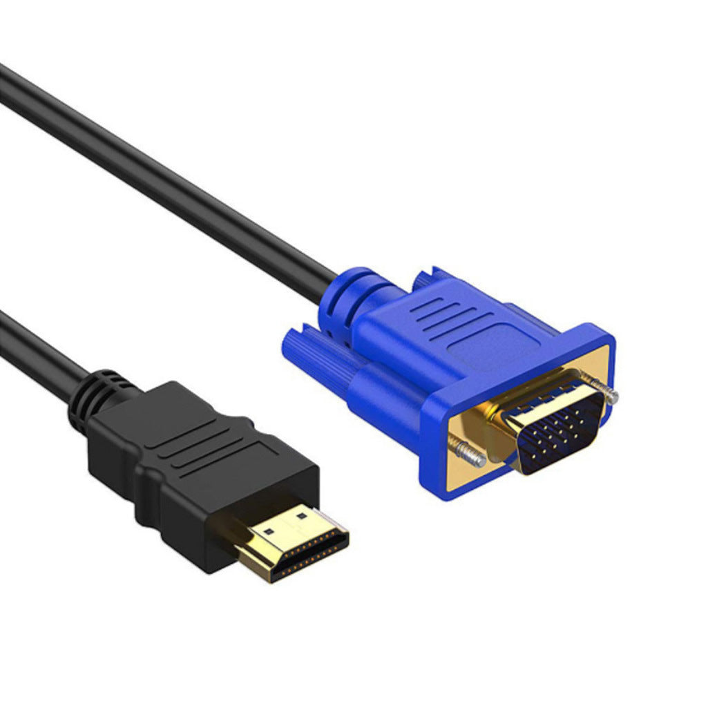 HDMI to Vga Hd Conversion Cable HDMI to Vga Player Dvd Connected to Tv Cable Without Network and Ring
