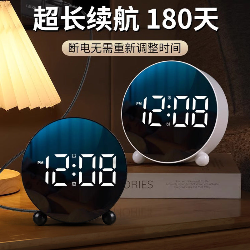 Cross-Border Alarm Clock, Simple Electronic Clock, Led Clock, Home Bedside Clock, Temperature Clock, Plastic Clock
