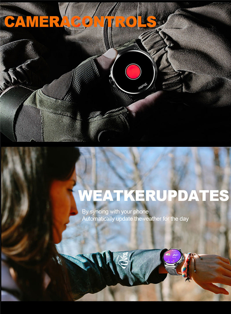 V69 Smart Watch 1.85inch Large Screen Bluetooth Call Large Screen Heart Rate Blood Oxygen Multi-Sport Outdoor Pedometer Bracelet