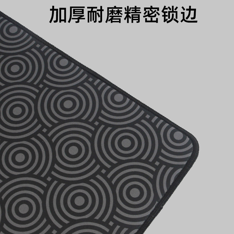 Simple Japanese mouse pad oversized electronic keyboard pad thermal transfer thick rubber wrist mouse pad wholesale