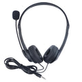 Wired Headset with Microphone Stereo Operator Computer Headset Tablet Phone Universal