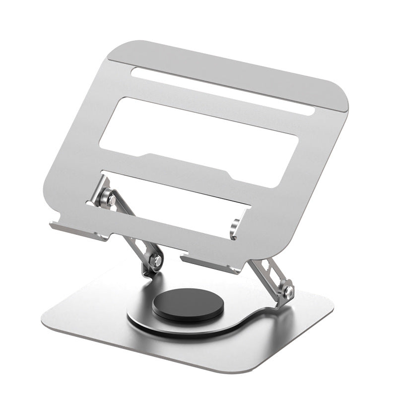 All-metal 360-degree rotating laptop bracket suspended heat dissipation desktop heightening flat support bracket wholesale