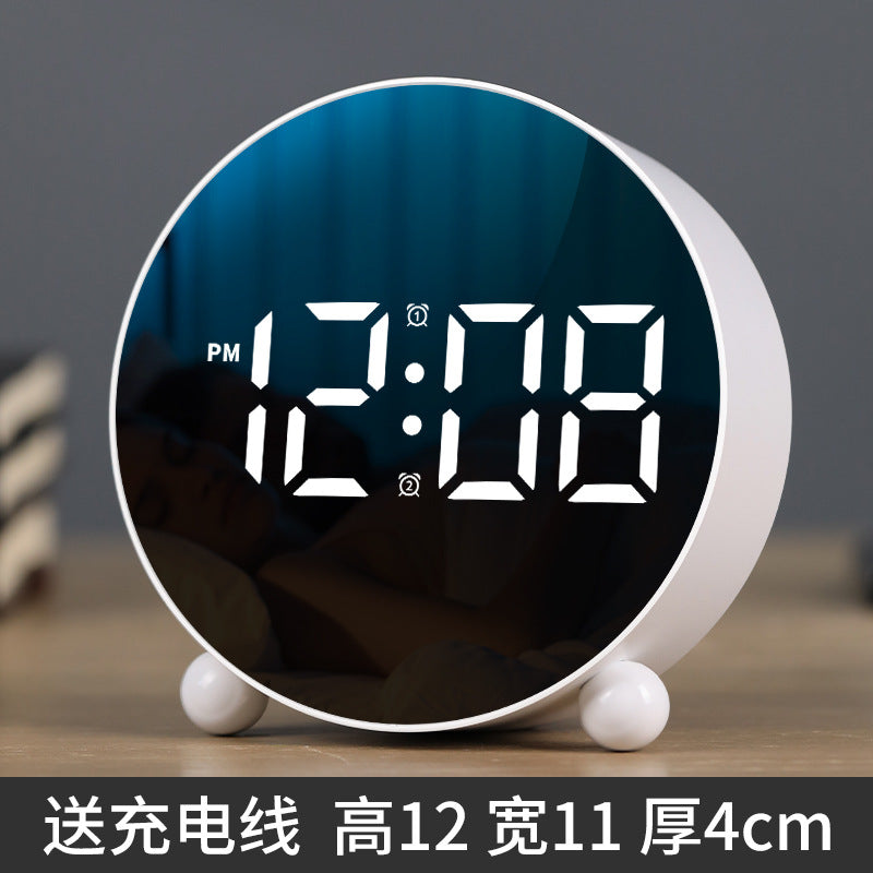 Cross-Border Alarm Clock, Simple Electronic Clock, Led Clock, Home Bedside Clock, Temperature Clock, Plastic Clock