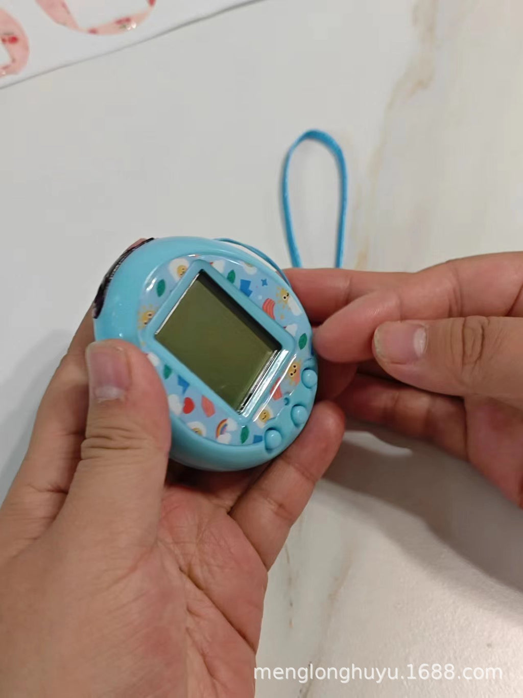 Dream Moon Elf Electronic Pet Machine Tuo Ma Ge Zi Foreign Trade Cross-border Educational Pocket Online Dating Communication Charging Edition