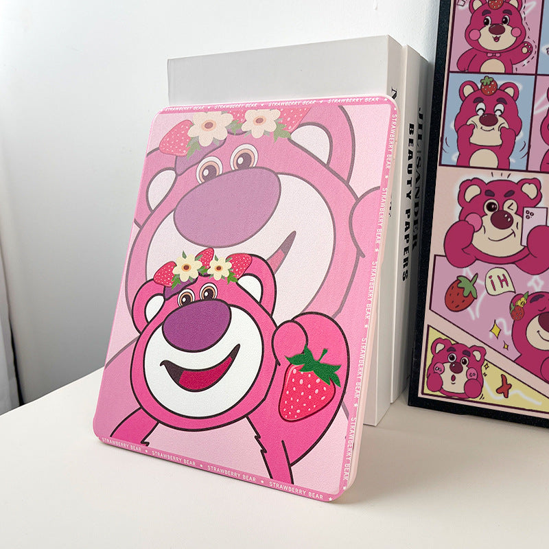 Suitable for ipadair7 flat protective cover pro11 inch cartoon painted 9 generation mini76 acrylic 10/11 generation