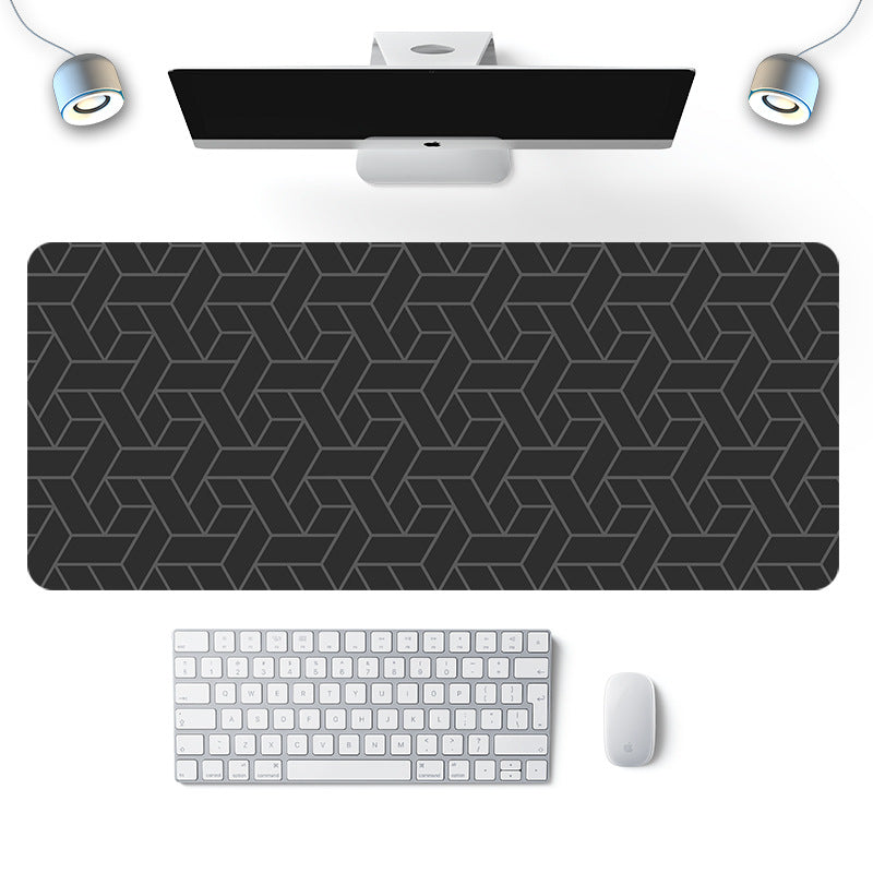 Simple Japanese mouse pad oversized electronic keyboard pad thermal transfer thick rubber wrist mouse pad wholesale