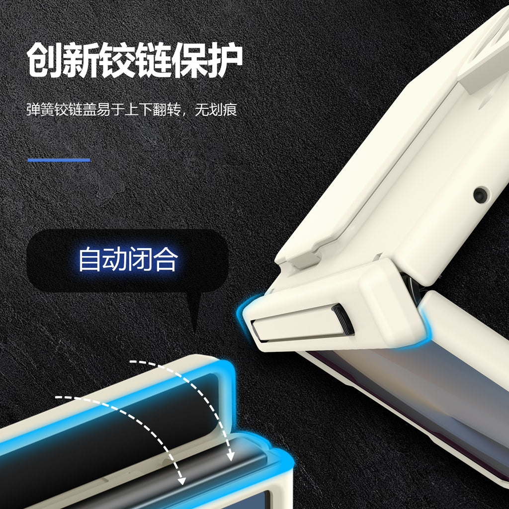 Cross-Border Applicable in Europe and America, Samsung Zfold8 Phone Case with Card Holder, Pen Slot, Folding Stand, Fold7/6/5 Protective Cover