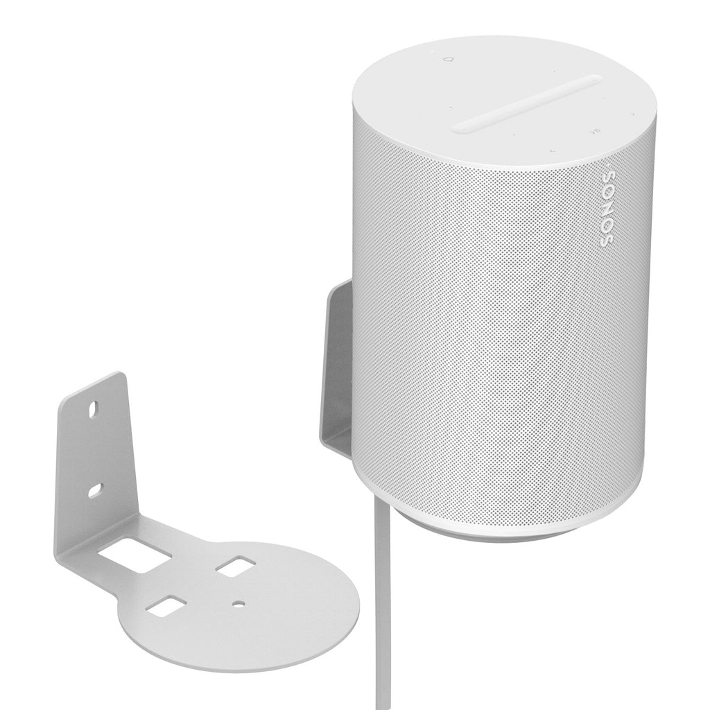 Sonos Era100 Metal Wall Mounting Wall Bracket Screw Fixation Space Saving Speaker Accessories (2 Pack