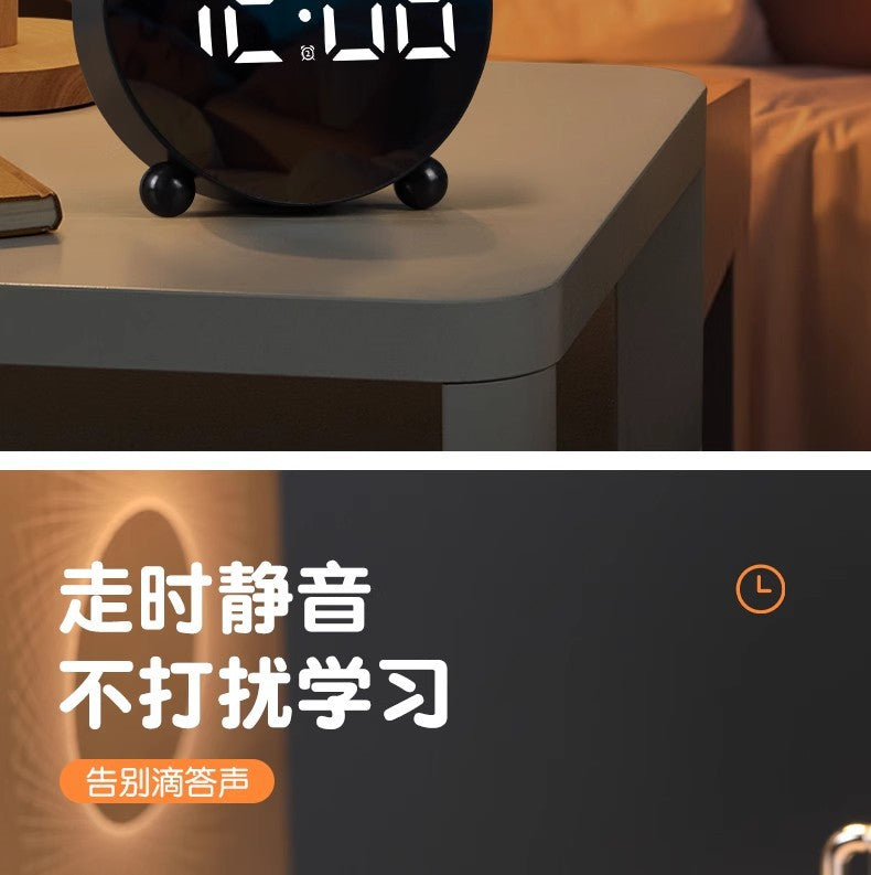 Cross-Border Alarm Clock, Simple Electronic Clock, Led Clock, Home Bedside Clock, Temperature Clock, Plastic Clock