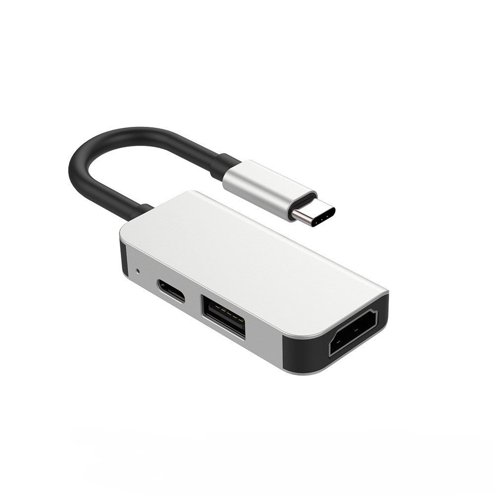 typec docking station hd4K mobile phone tablet computer switch game machine multi-function usb seven-in-one docking station
