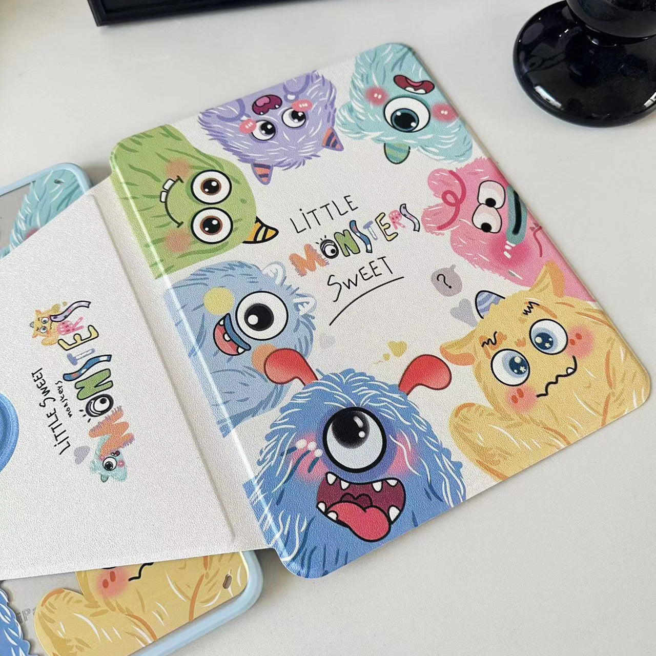 Suitable for ipadair7 flat protective cover pro11 inch cartoon painted 9 generation mini76 acrylic 10/11 generation