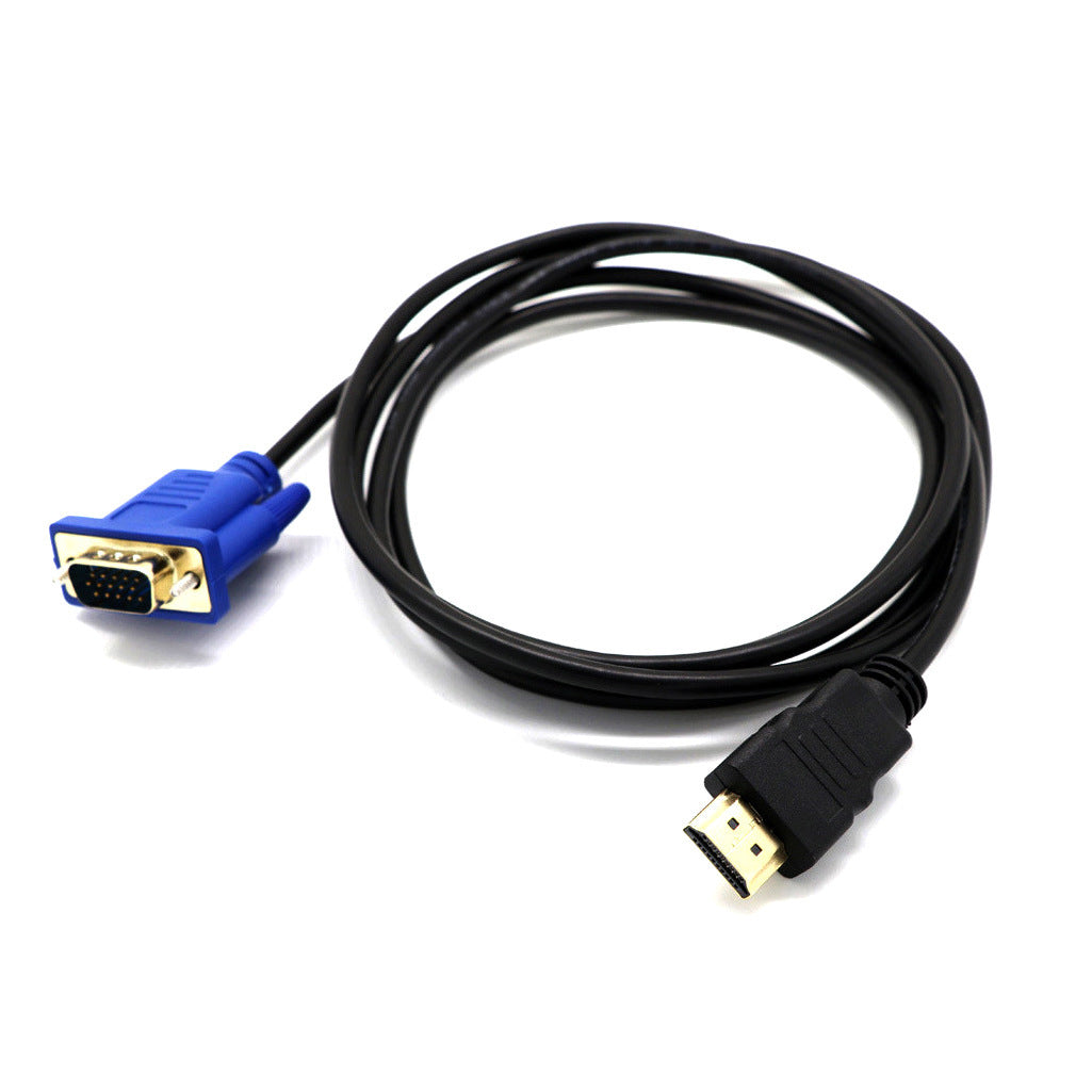 HDMI to Vga Hd Conversion Cable HDMI to Vga Player Dvd Connected to Tv Cable Without Network and Ring
