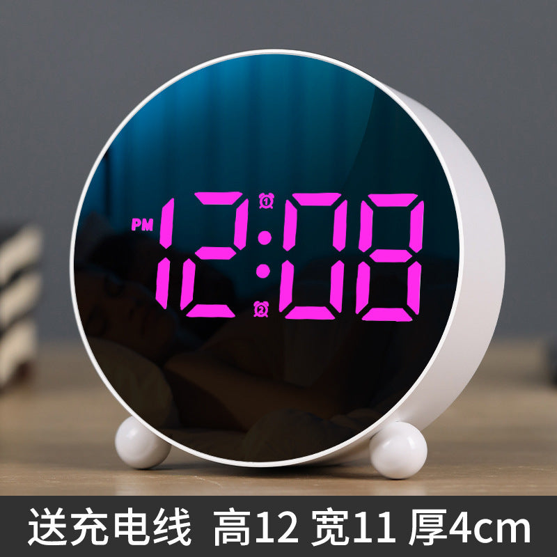 Cross-Border Alarm Clock, Simple Electronic Clock, Led Clock, Home Bedside Clock, Temperature Clock, Plastic Clock