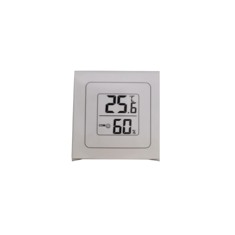 Cross-border electronic digital display thermometer household precision thermometer can stand wall mini electronic temperature and humidity meter