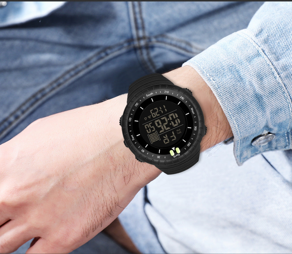 Factory Product Synoke Sports Electronic Watch Outdoor Mountaineering Multi-Functional Luminous Waterproof Large Dial Fashionable Commuter Watch