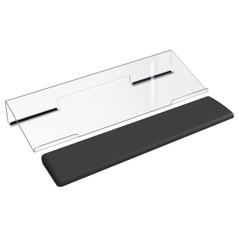 Ergonomic Keyboard Stand Increased Z-Shaped Keyboard Stand Desktop Stand Tilted Transparent Acrylic Keyboard Tray Bracket