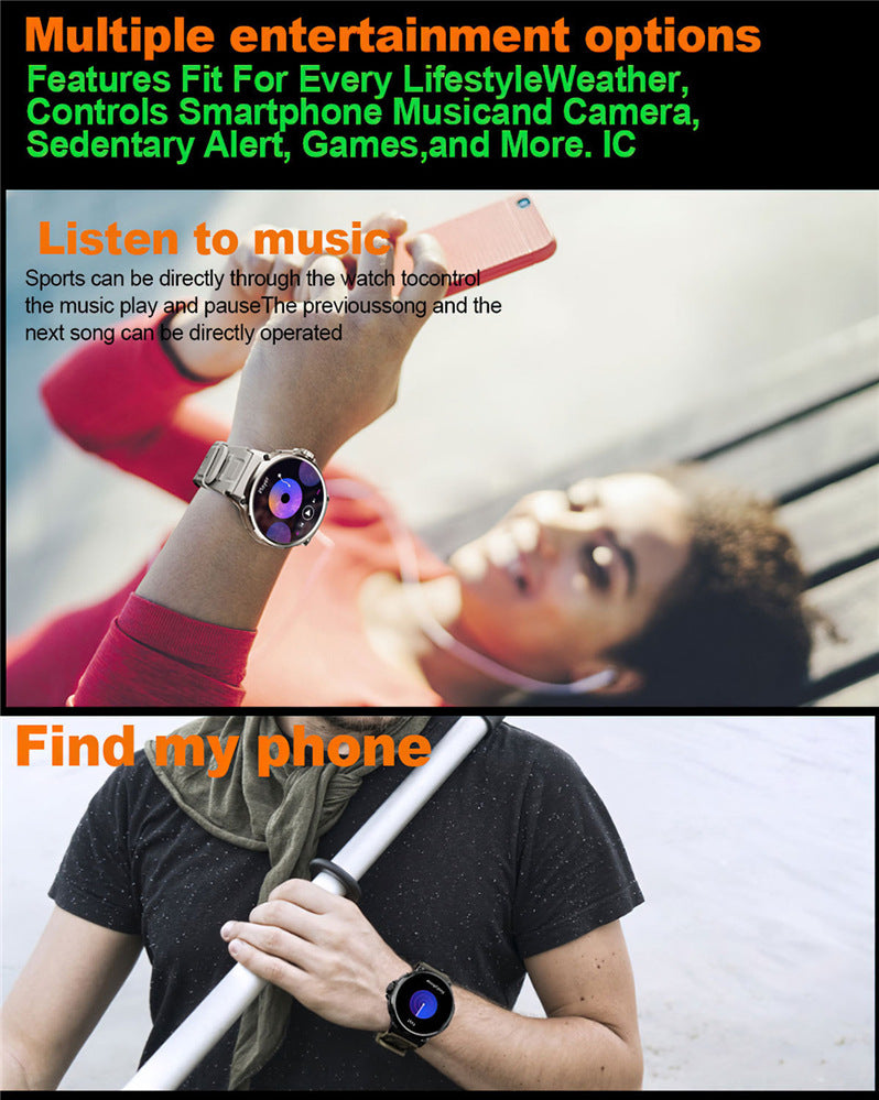 V69 Smart Watch 1.85inch Large Screen Bluetooth Call Large Screen Heart Rate Blood Oxygen Multi-Sport Outdoor Pedometer Bracelet