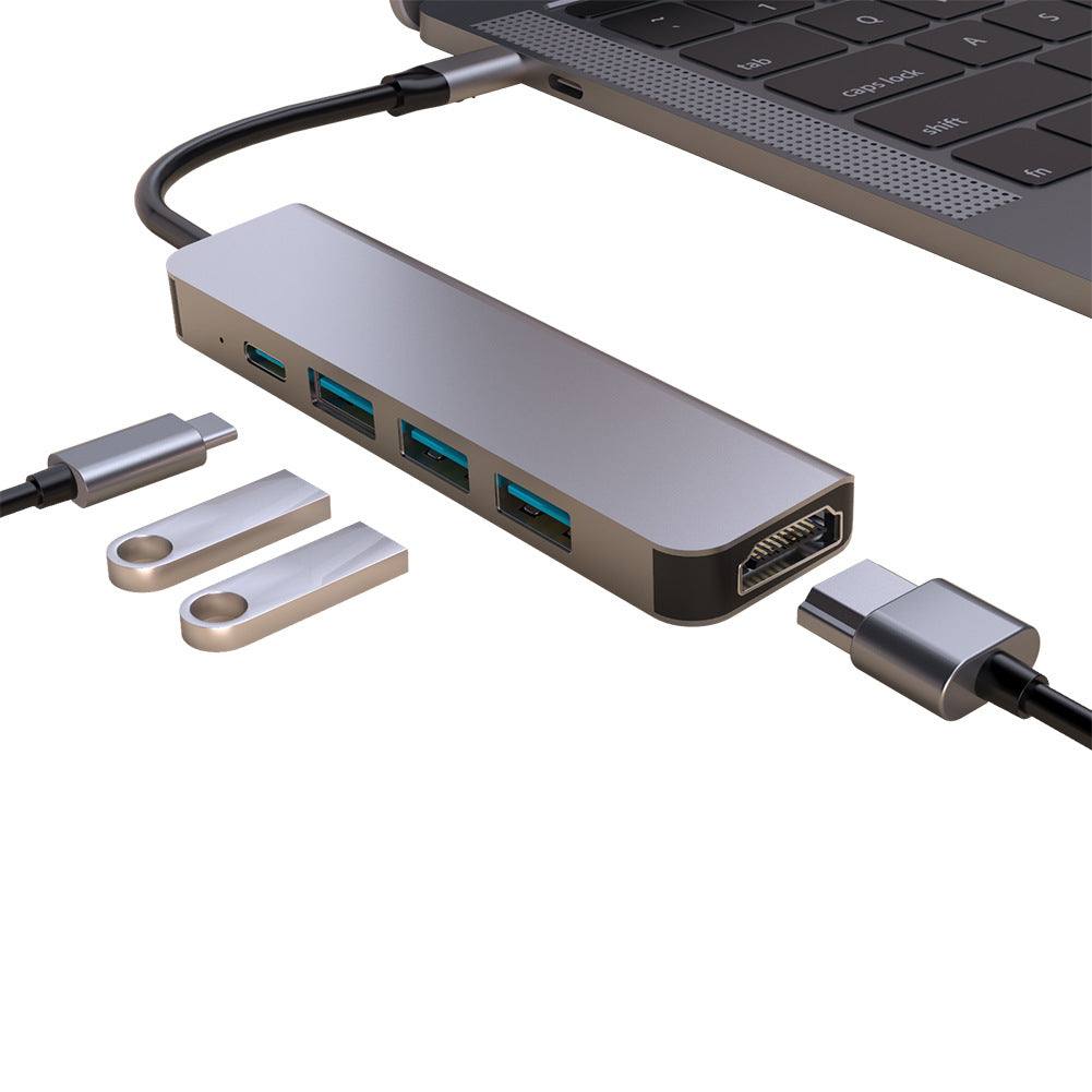 typec five-in-one expansion dock mobile phone tablet computer converter game machine hdmi docking station usb hub