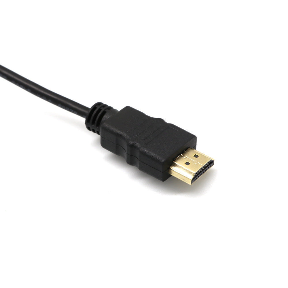 HDMI to Vga Hd Conversion Cable HDMI to Vga Player Dvd Connected to Tv Cable Without Network and Ring
