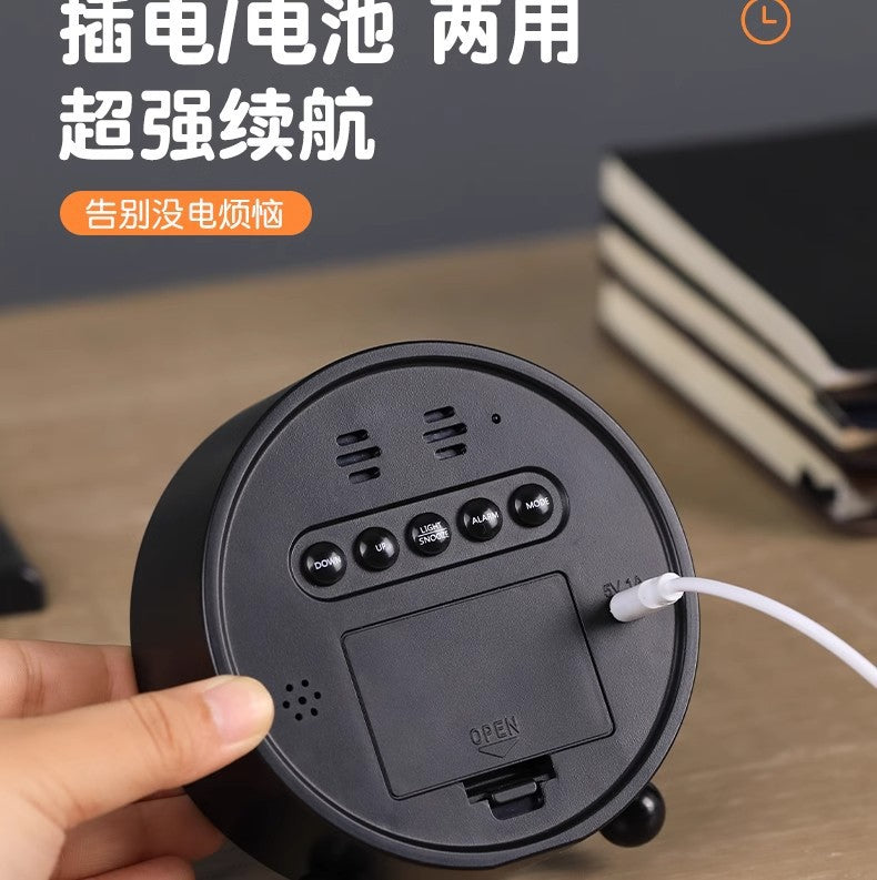 Cross-Border Alarm Clock, Simple Electronic Clock, Led Clock, Home Bedside Clock, Temperature Clock, Plastic Clock