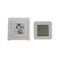 Cross-border electronic digital display thermometer household precision thermometer can stand wall mini electronic temperature and humidity meter