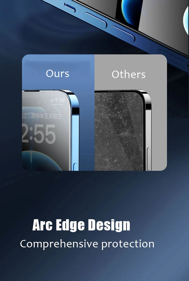 Anti-Spy Tempered Glass for iPhone 11 12 13 14 15 16 Pro Max 15 Plus 13 Mini Privacy Screen Protector For iPhone Xr Xs SE 2020