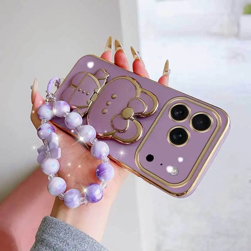 3pcs( phone Case+Lanyard+Stand) Protect You Suitable For iPhone 17 Pro Max/16 Pro Max/11/17/17 Air/17 Pro Phone Case Cover
