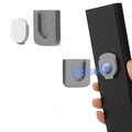 2pcs Easy to use Punch-free Remote Control Holder Anti-Lost Wall Mount Storage Hook ABS Control Organizer Home