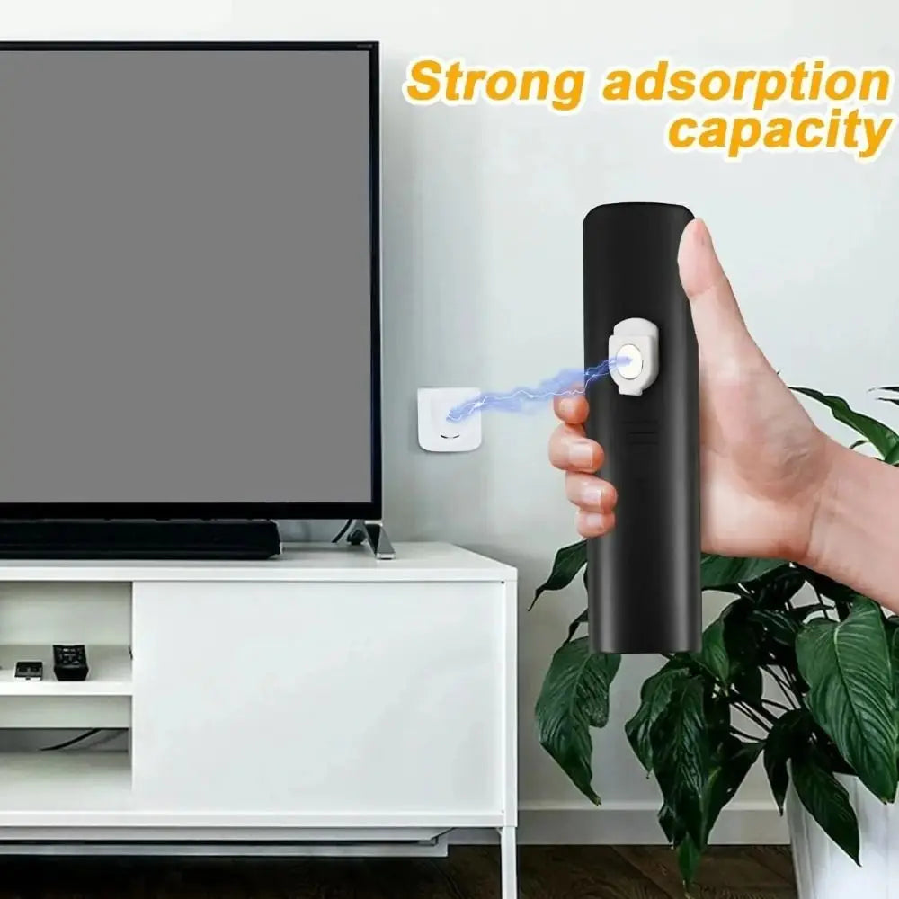 2pcs Easy to use Punch-free Remote Control Holder Anti-Lost Wall Mount Storage Hook ABS Control Organizer Home