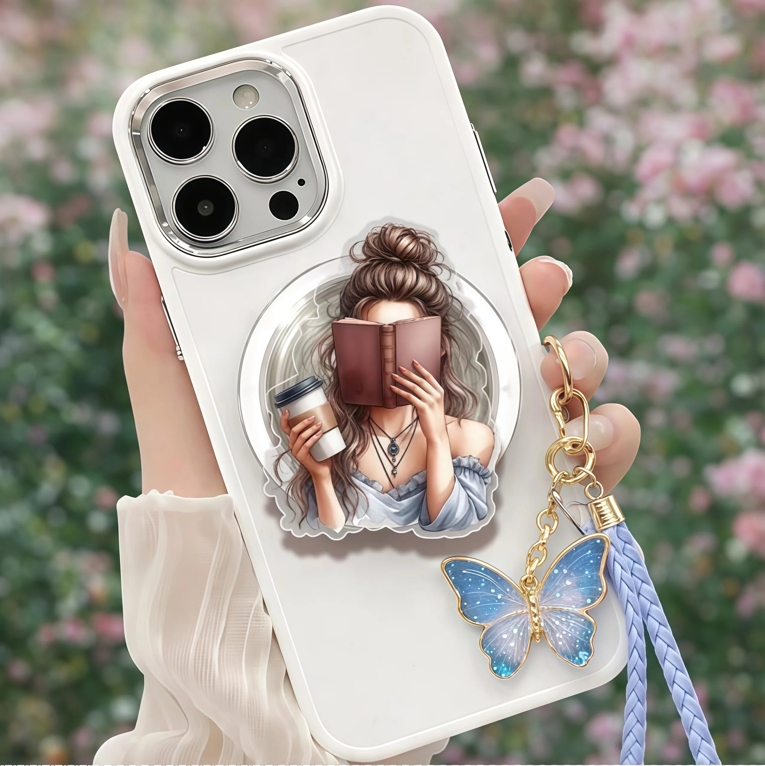Self-Made Cute Cartoon Anime Acrylic Periphery Phone Holder Desktop Collection Stand Girls Boys Gift Ornaments Accessory