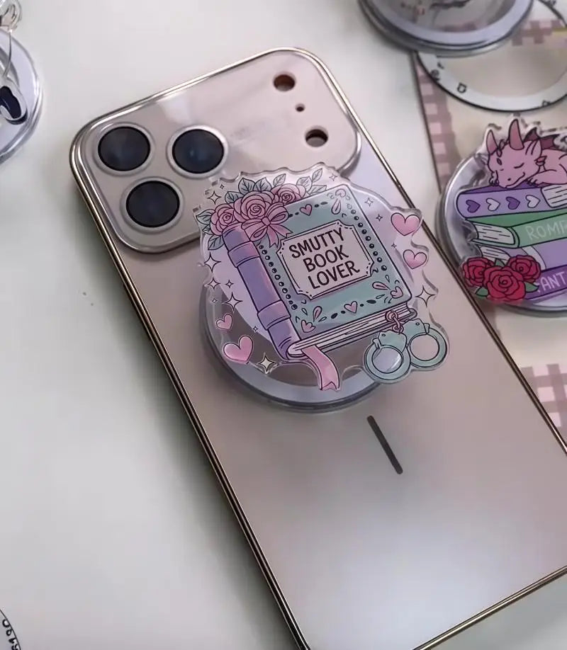 Self-Made Cute Cartoon Anime Acrylic Periphery Phone Holder Desktop Collection Stand Girls Boys Gift Ornaments Accessory